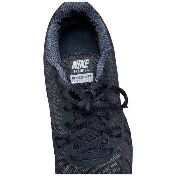 Nike In-Season TR6 Women’s Training Shoes  Sz 10  Black/White/Silver Swoosh EUC - Picture 12 of 16
